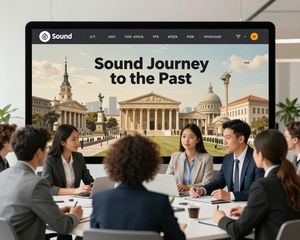 app Viagem Sonora ao Passado