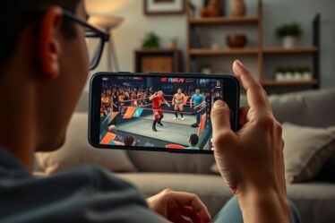 app para assistir wwe