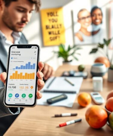 app para monitorar glicose