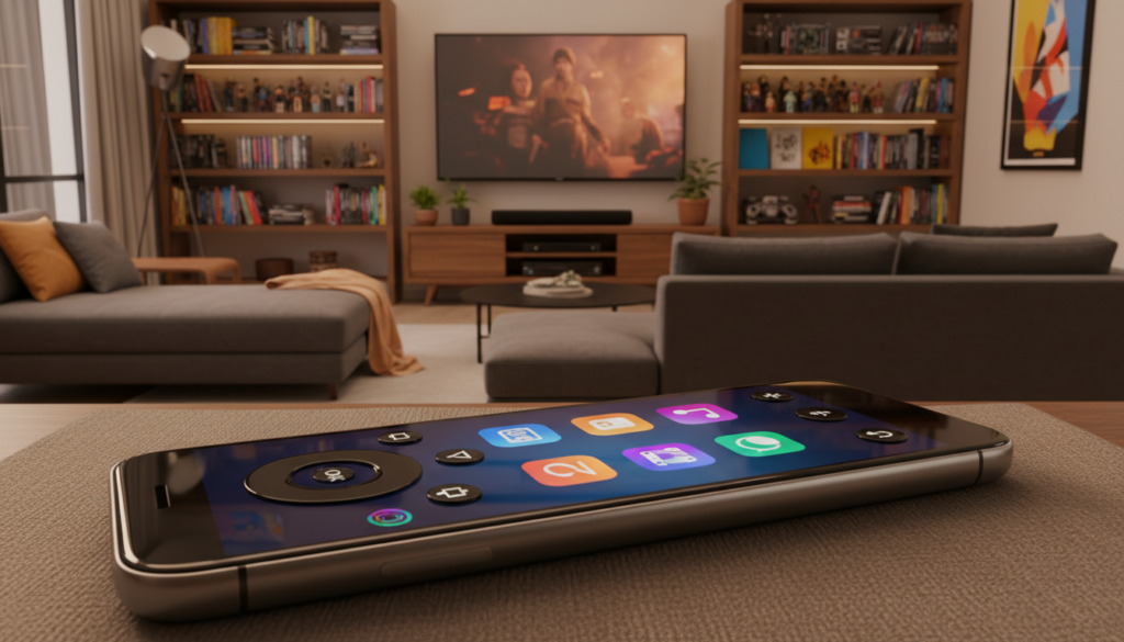 celular como controle remoto google tv