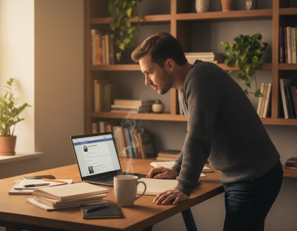 curiosidade quem visita perfil facebook