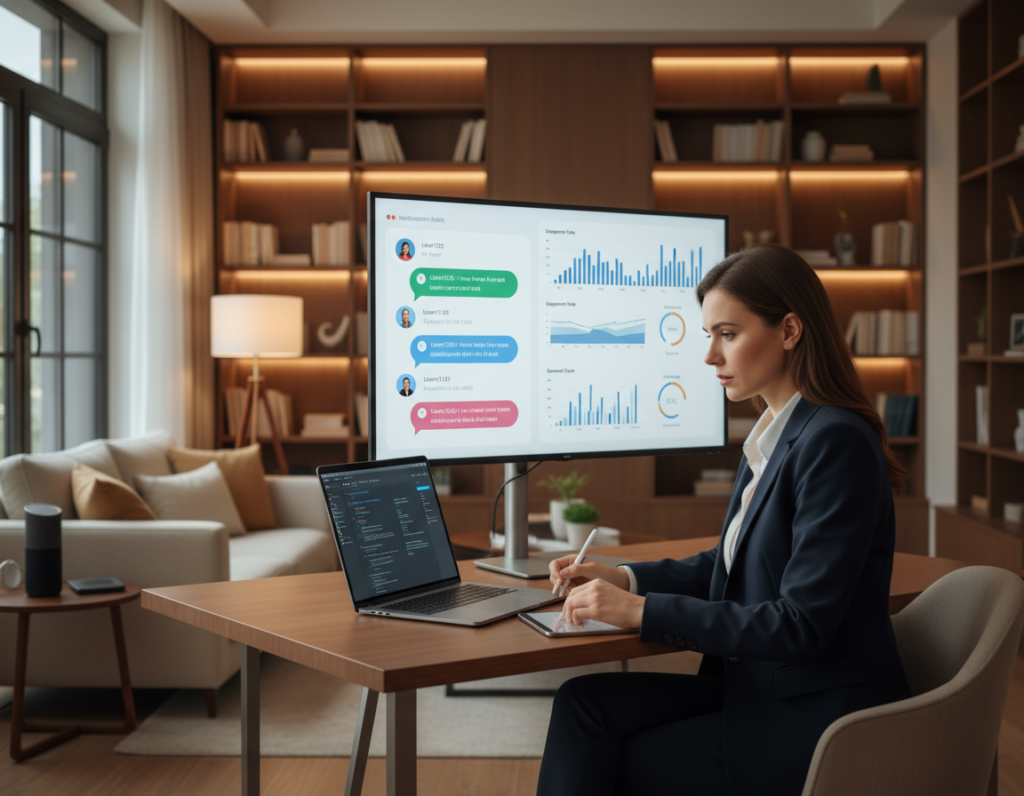 monitoramento de conversas online