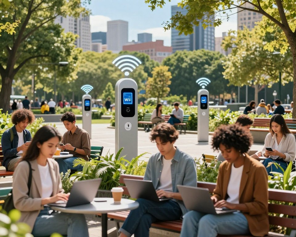 pontos de acesso Wi-Fi