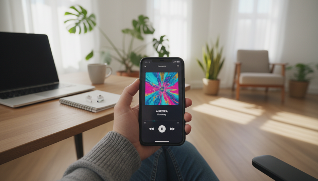 streaming de música no celular