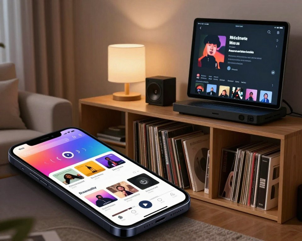 streaming de música vs arquivos locais