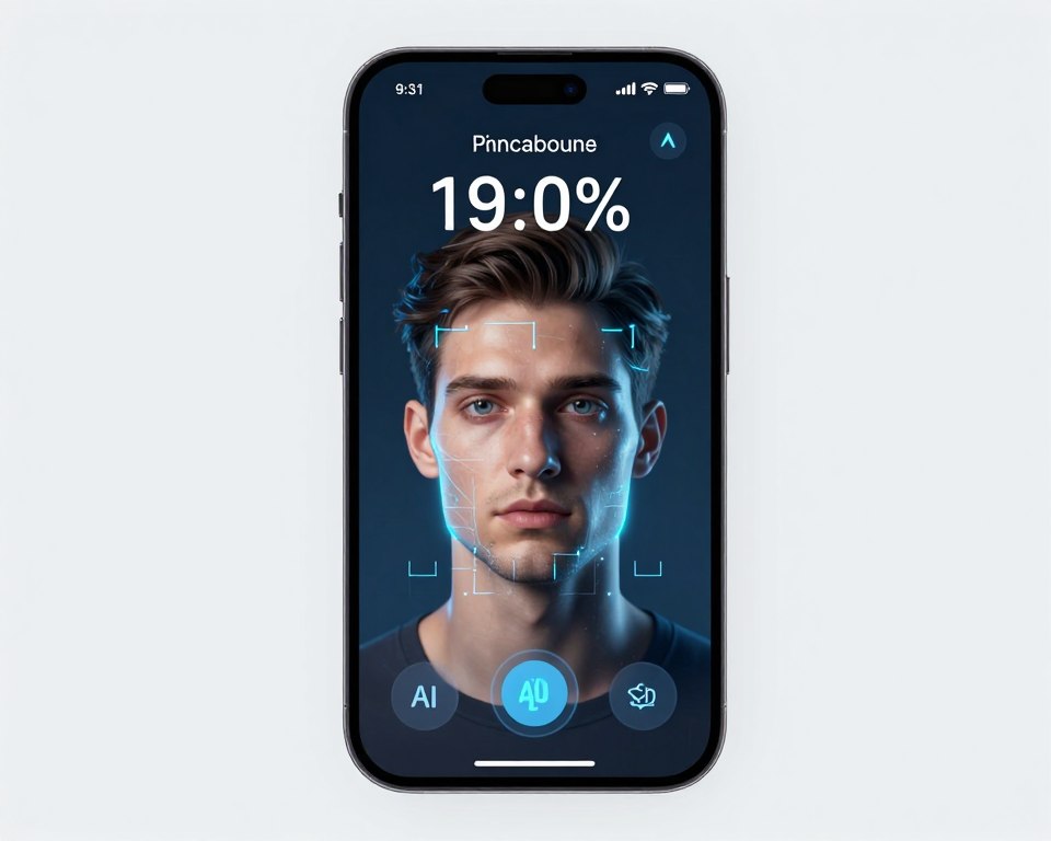 teste de beleza app inteligência artificial grátis
