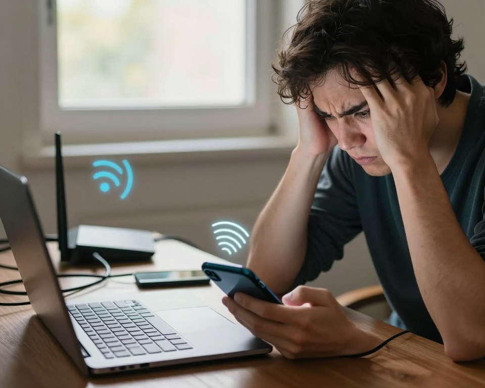 velocidade de conexão