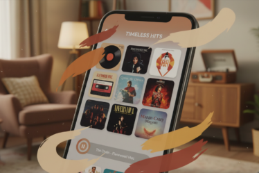 App Com as Melhores Músicas Retrô e Clássicas