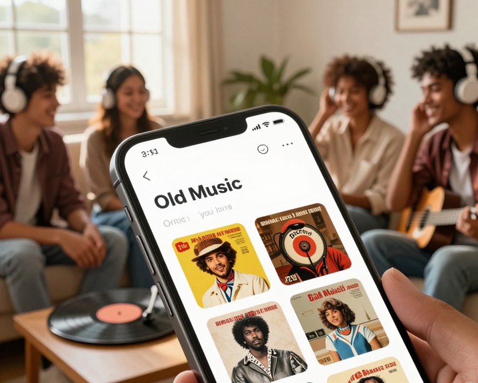 App músicas antigas