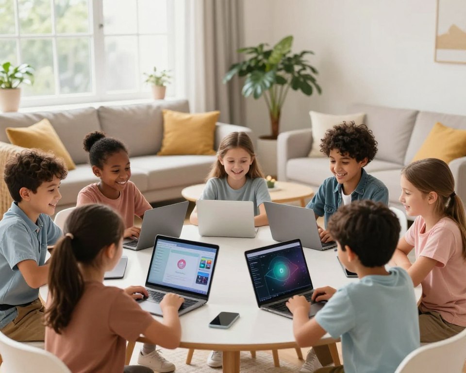 Bem-estar digital para crianças adolescentes