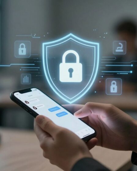 Com quem essa pessoa conversa no celular?