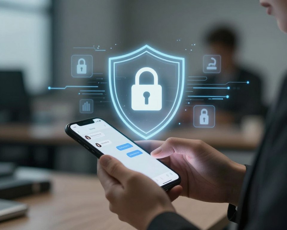 Com quem essa pessoa conversa no celular?