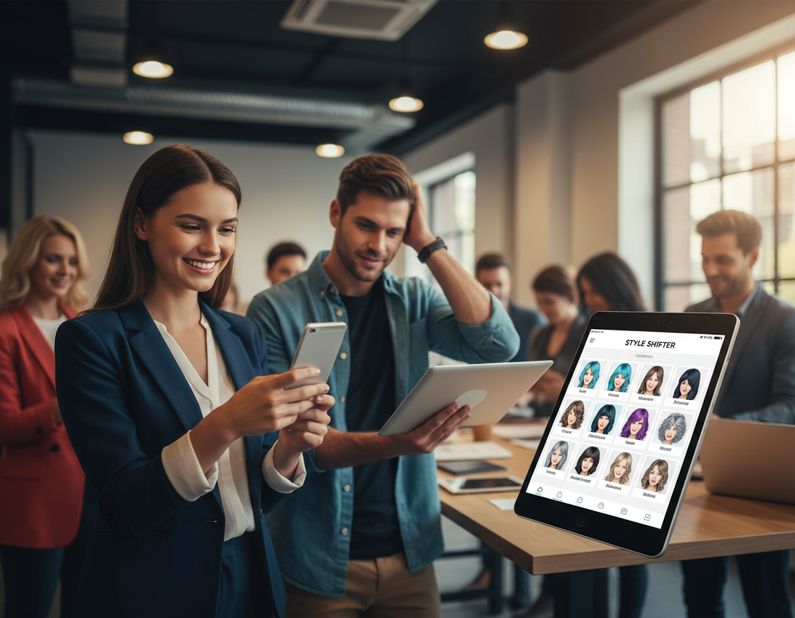 Mude Seu Visual Com App