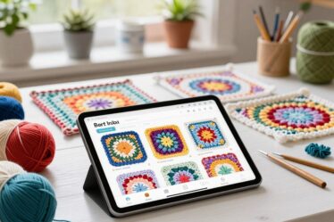 O App que vai te ensinar Crochê de verdade