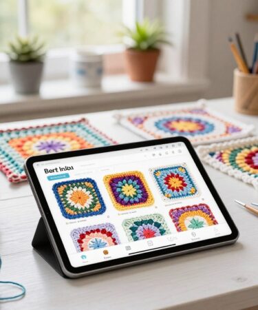 O App que vai te ensinar Crochê de verdade