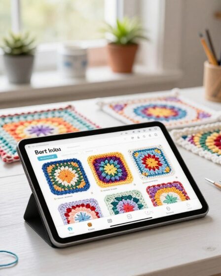 O App que vai te ensinar Crochê de verdade