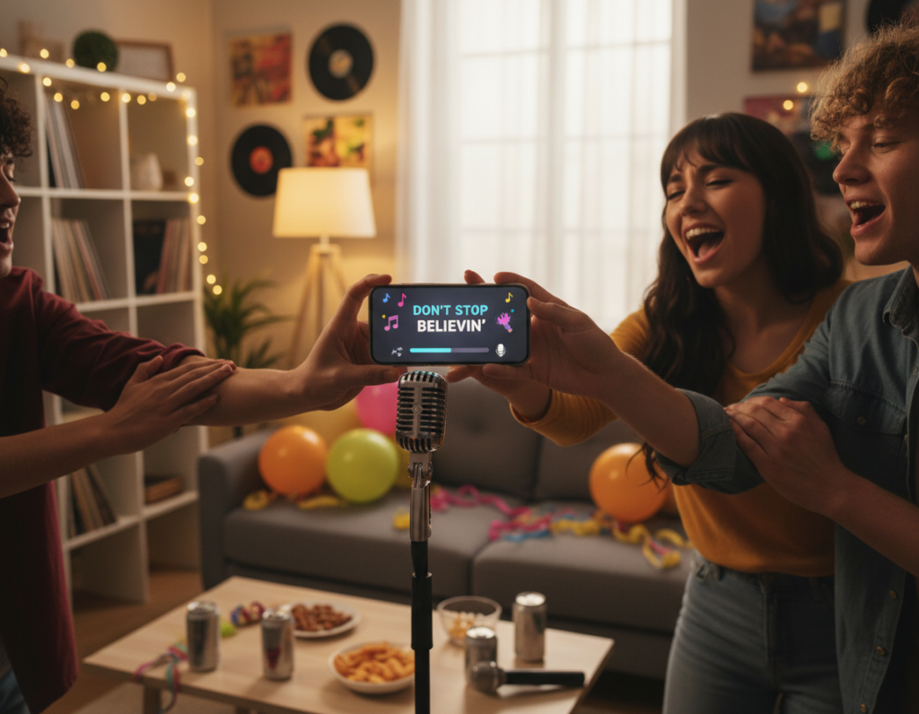 app de karaokê para celular