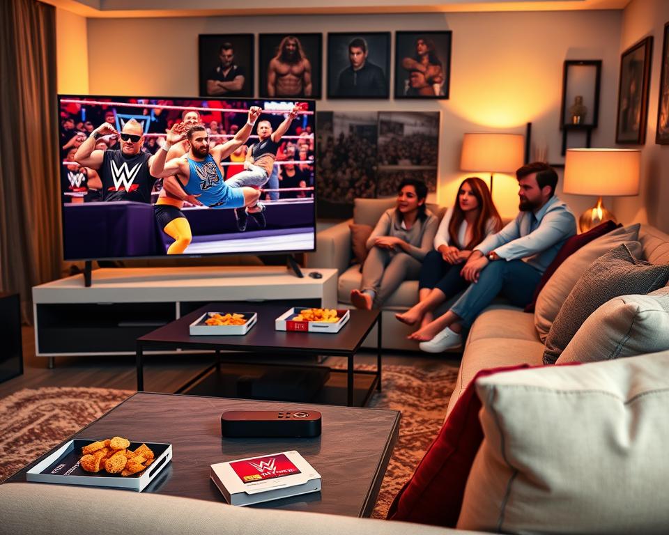 app para assistir wwe