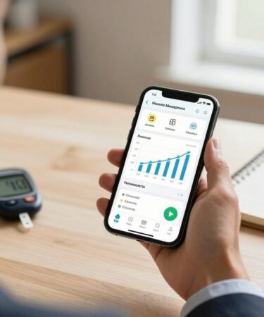 app para monitorar glicose