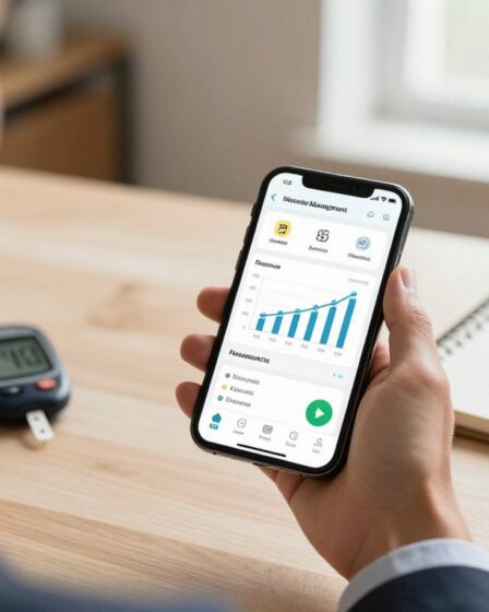 app para monitorar glicose