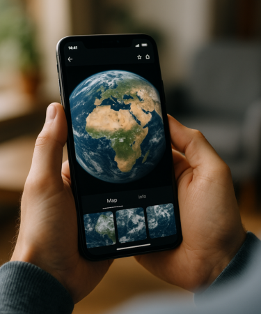 App para Ver Imagens de Satélites