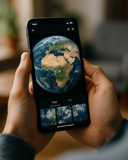 App para Ver Imagens de Satélites