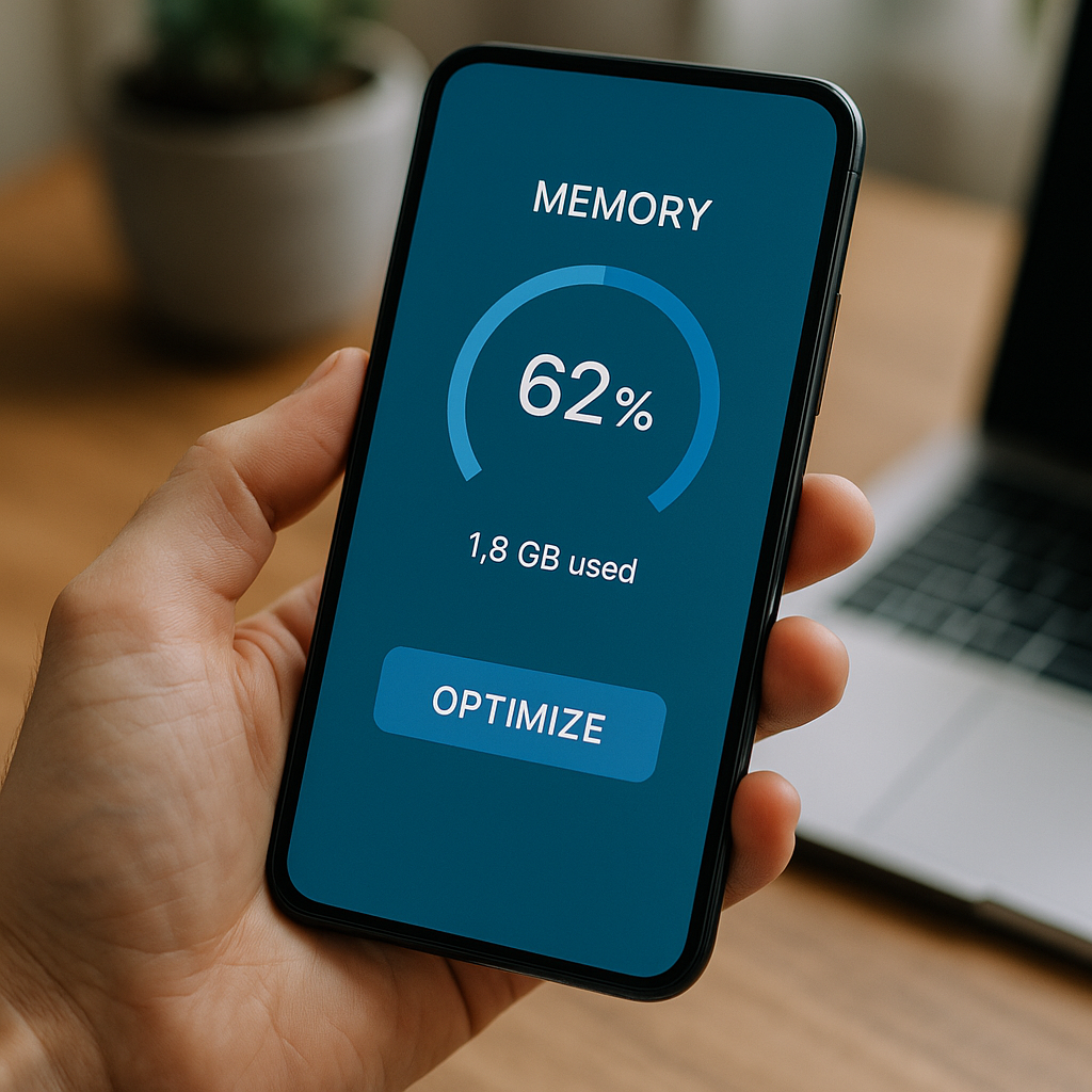 App para Aumentar Memória e Otimizar