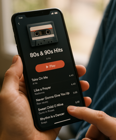 App para Ouvir Músicas dos Anos 80 e 90