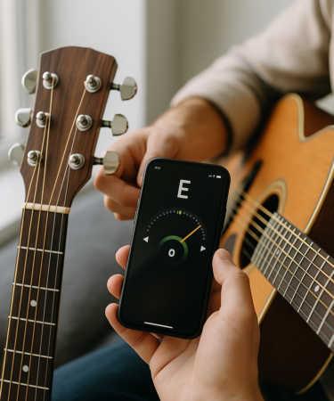 App Afinador de Violão: Afine Online