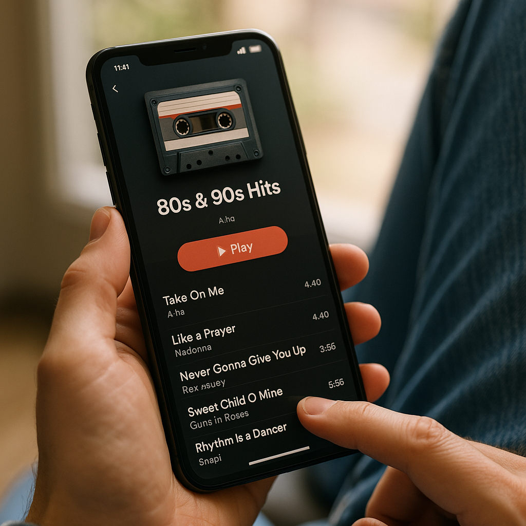 App para Ouvir Músicas dos Anos 80 e 90