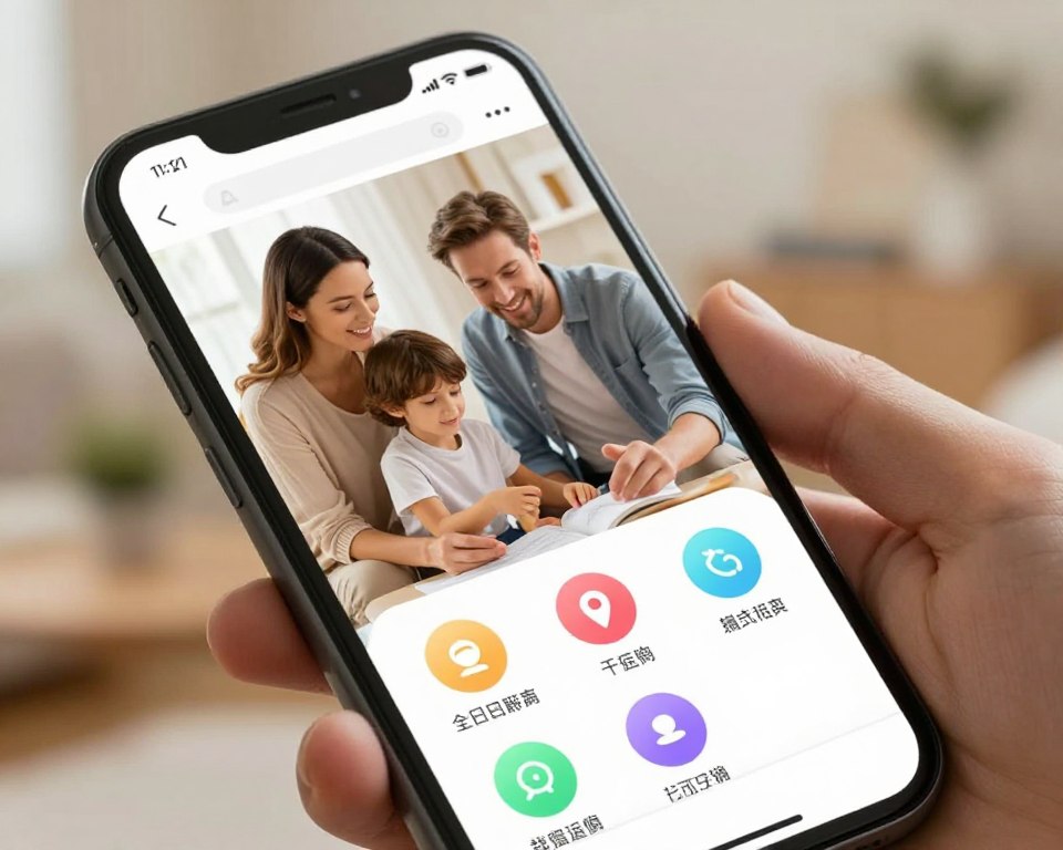 funcionalidades do app conversa para segurança familiar