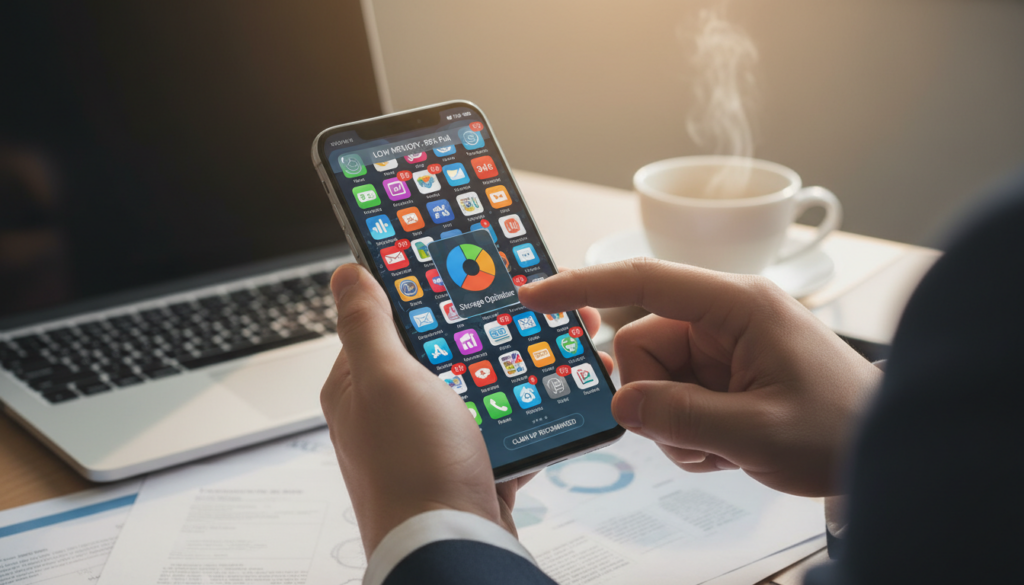 gerenciamento de espaço no celular gerenciamento de espaço no celular