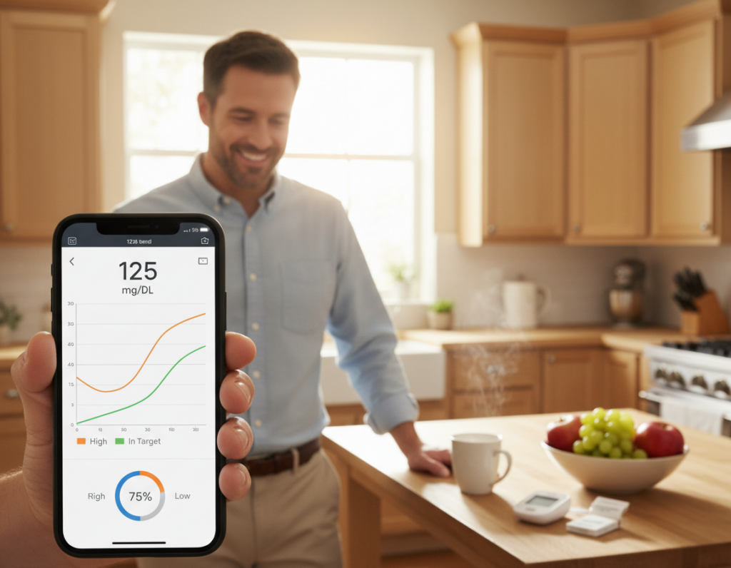 monitoramento de glicose