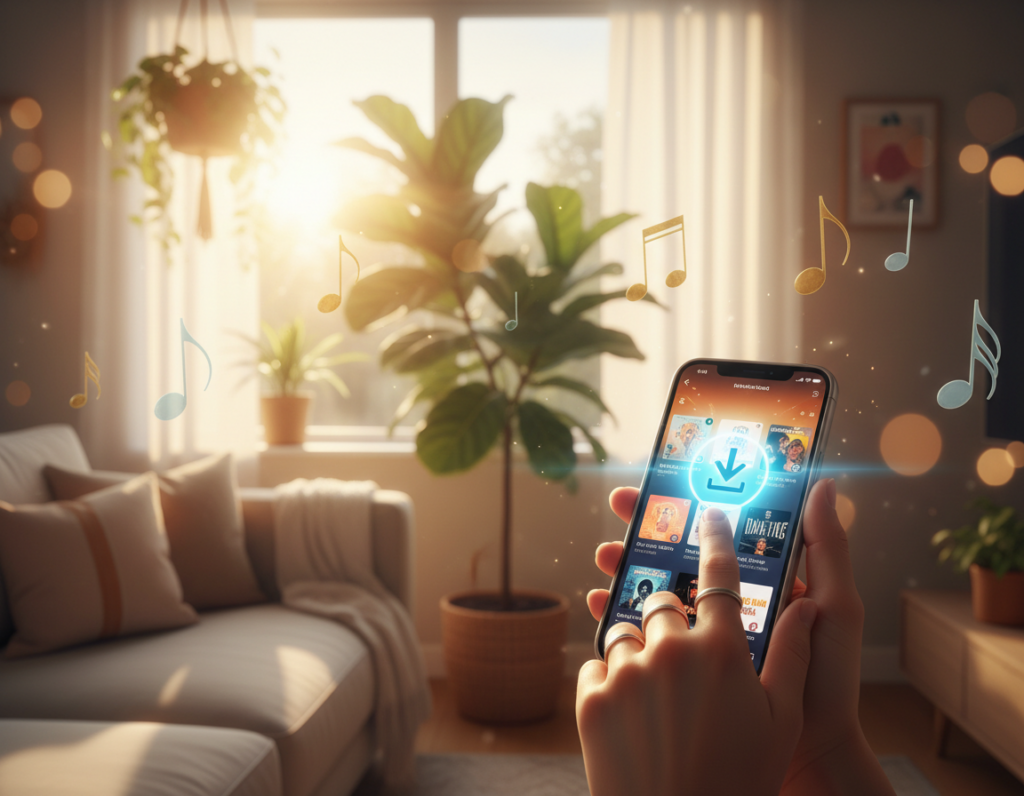 ouvir música offline grátis no celular
