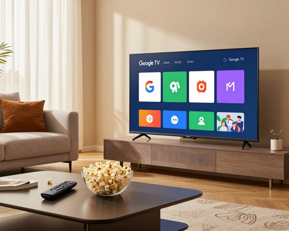 plataforma inteligente Google TV