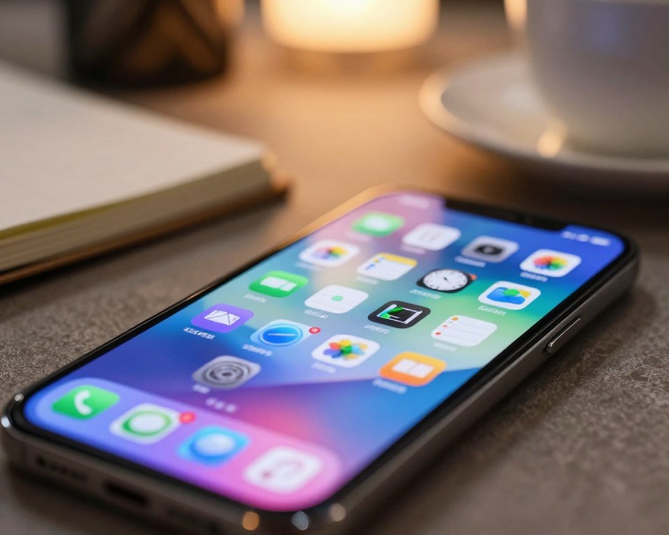 tela do celular consumindo energia