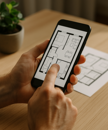 Crie Plantas Residenciais no Seu Celular