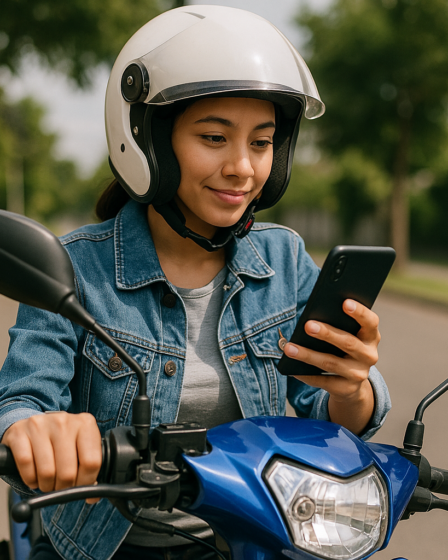 App para Aprender a Dirigir Moto