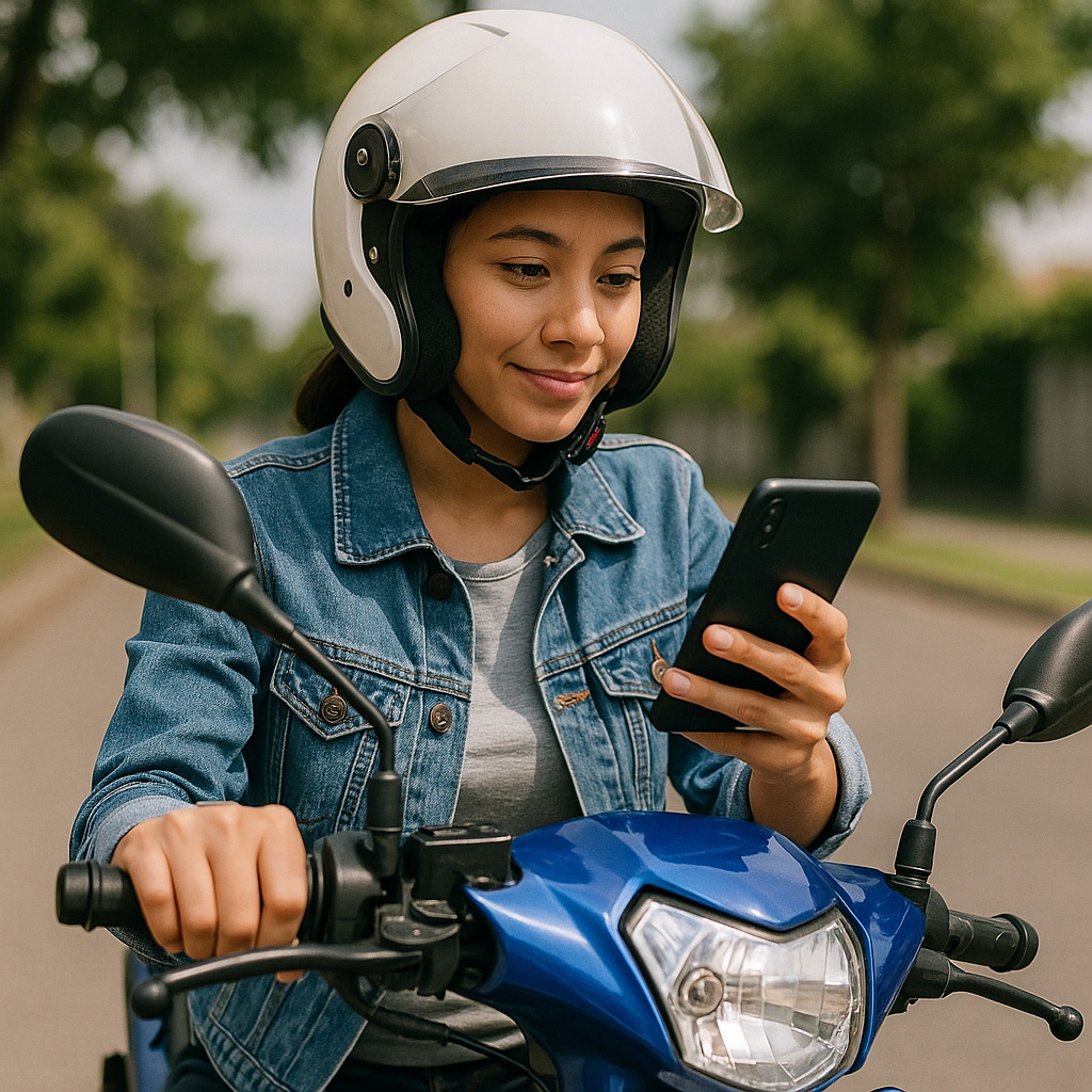 App para Aprender a Dirigir Moto