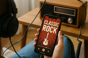 Ouça Rock Retrô no Seu Celular