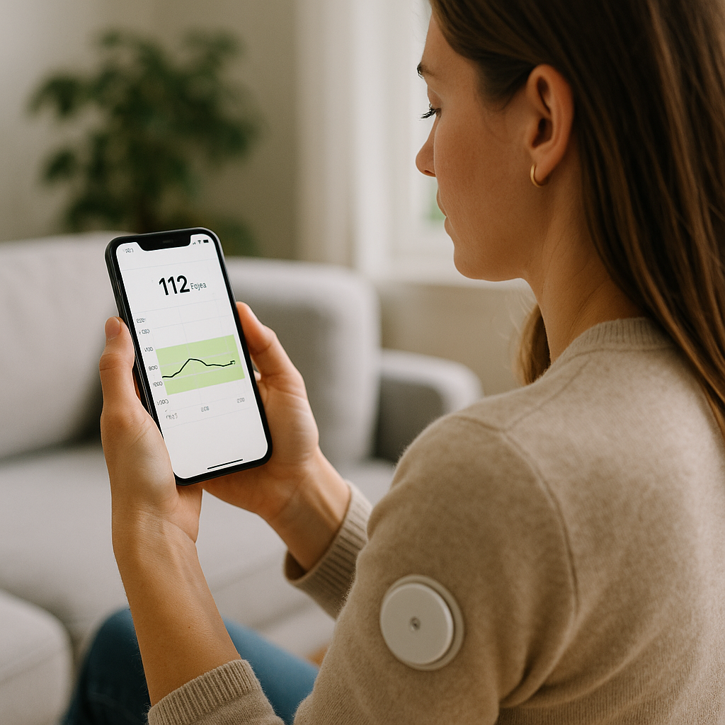 Acompanhe Sua Glicose no iPhone
