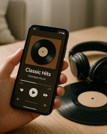 Nostalgia Musical no Seu Celular