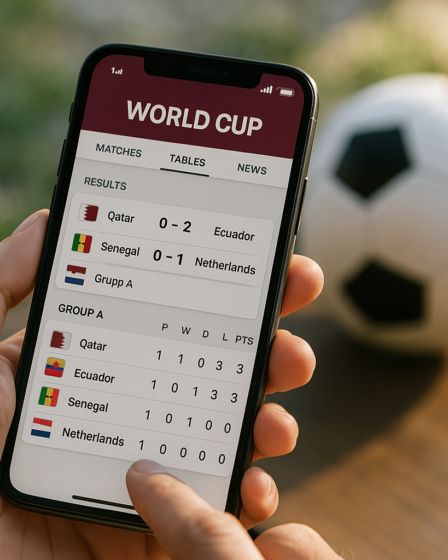 App Copa do Mundo: Tabelas e Placares ao Vivo