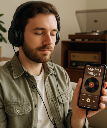 App Músicas Antigas: Ouça Clássicos Online