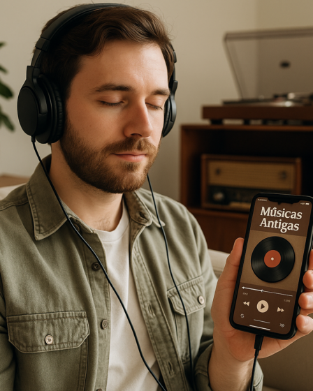 App Músicas Antigas: Ouça Clássicos Online