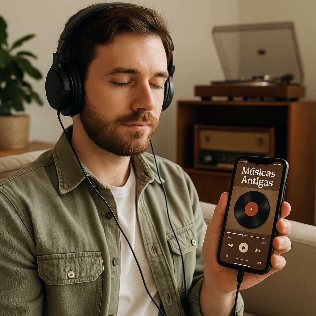 App Músicas Antigas: Ouça Clássicos Online