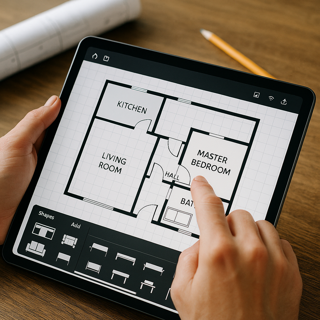 App para Criar Plantas de Casa Facilmente