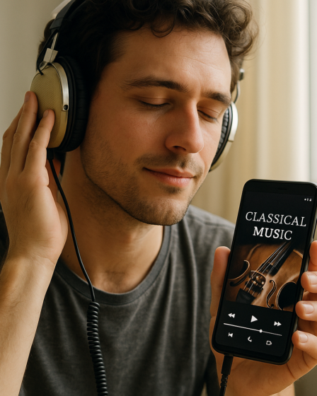 Ouça Clássicos Musicais no Celular