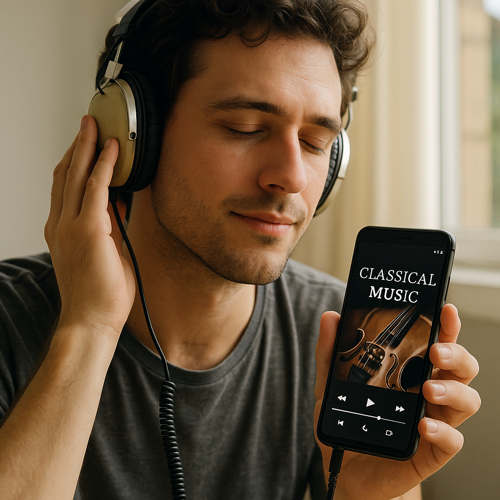 Ouça Clássicos Musicais no Celular