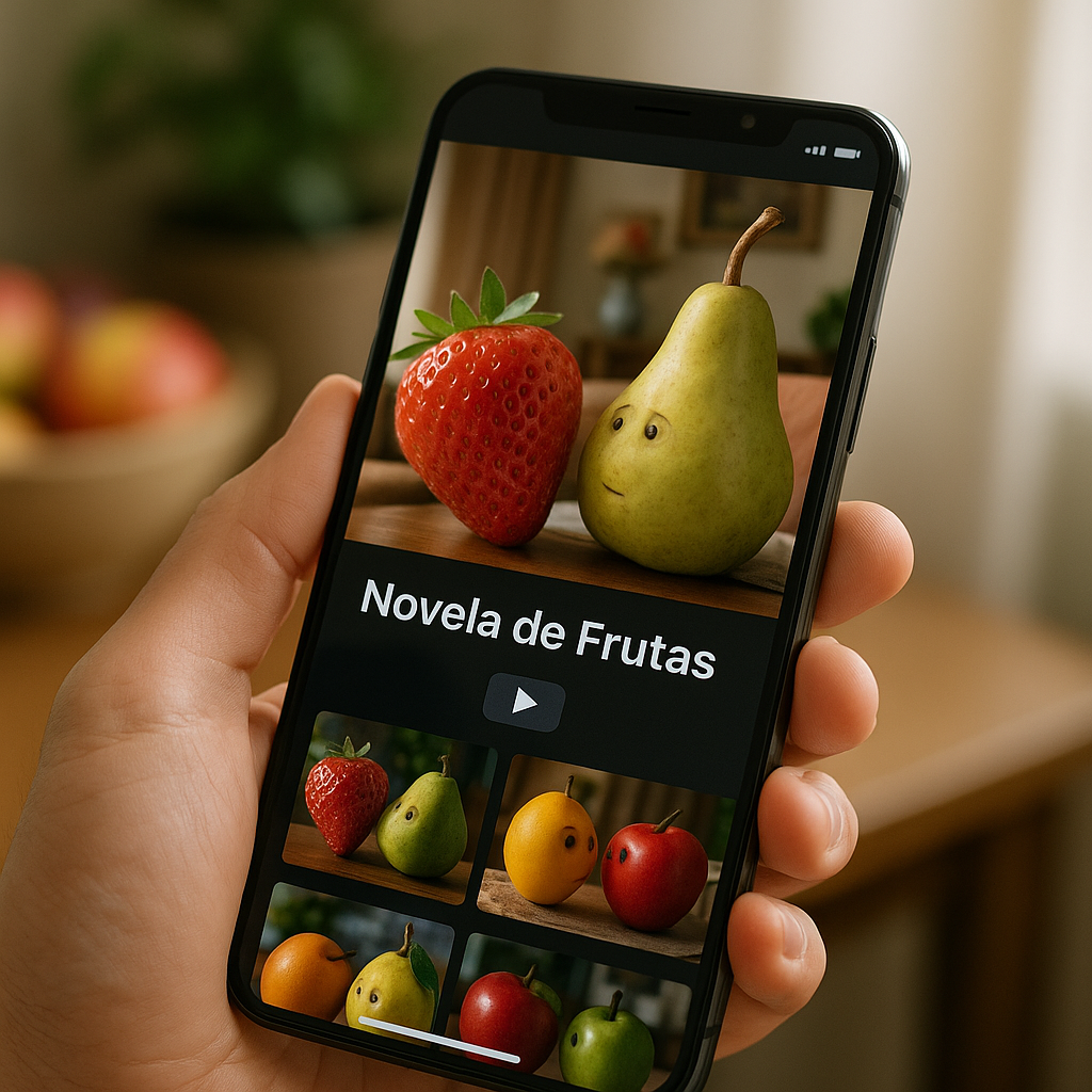 App para Assistir Novelas de Frutas Online